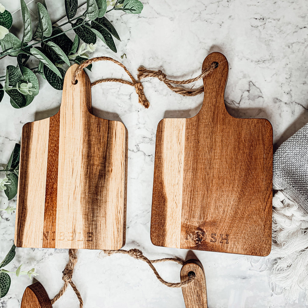 Charcuterie Boards, 8" x 4.5" — Select Your Design