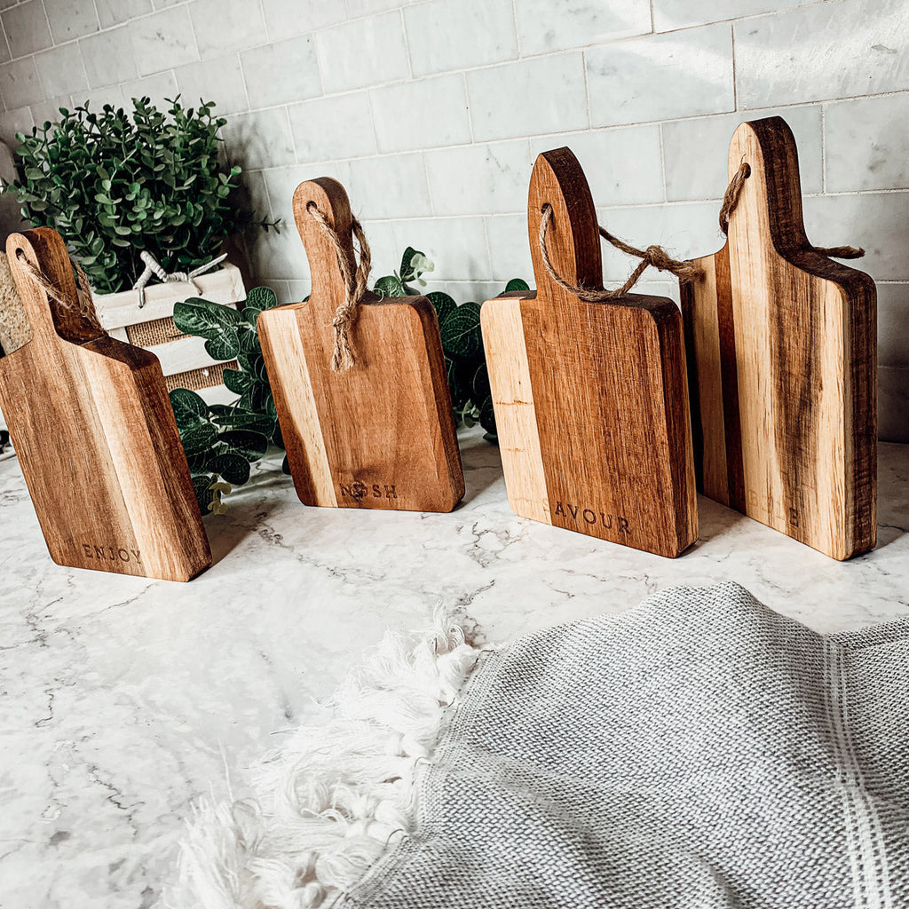 Charcuterie Boards, 8" x 4.5" — Select Your Design