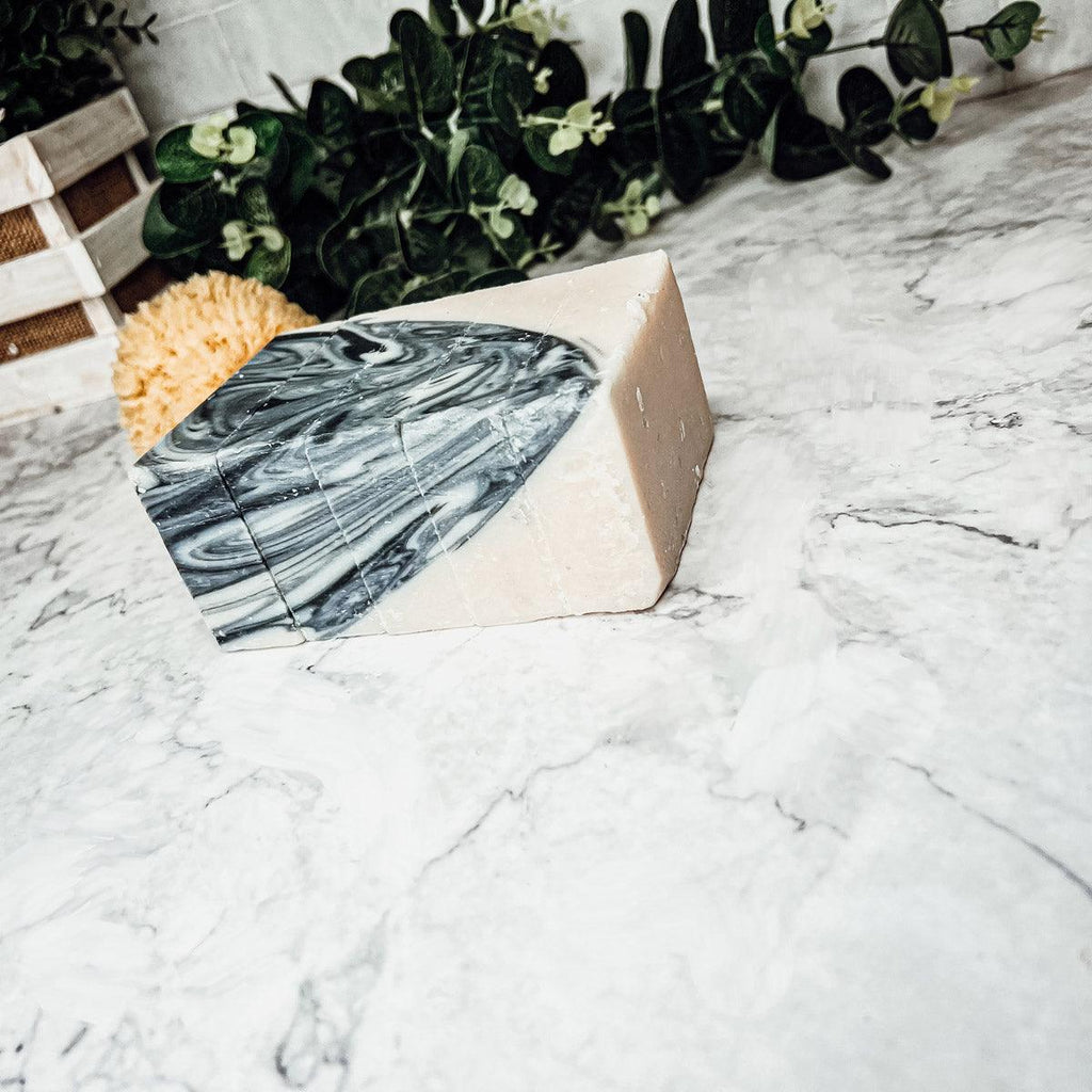 Black Storm Soap Bar with Activated Charcoal and Masculine Scent