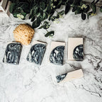 Black Storm Soap Bar with Activated Charcoal and Masculine Scent