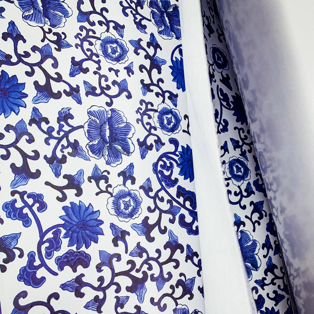 Chinoiserie Heavy Paper Placemats with Soy-Based Ink - 40 tear off mats per pad