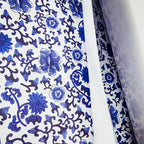 Chinoiserie Heavy Paper Placemats with Soy-Based Ink - 40 tear off mats per pad