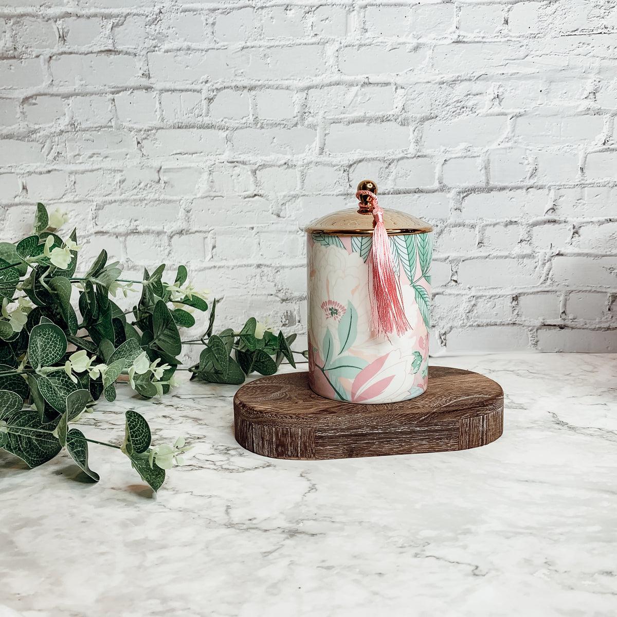 Vintage Floral Gift Boxed Candle