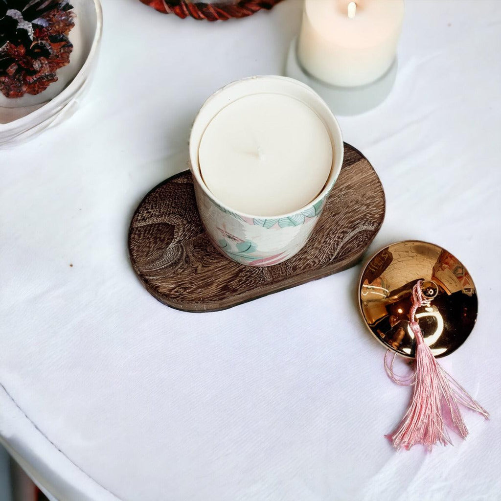 Vintage Floral Gift Boxed Candle