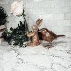 Gold Bunny Bud Vase