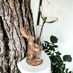 Gold Bunny Bud Vase