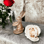 Gold Bunny Bud Vase