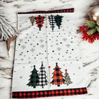 Trees & Gingham Kitchen Towel