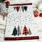 Trees & Gingham Kitchen Towel