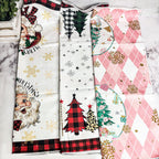 Trees & Gingham Kitchen Towel