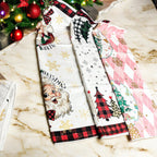 Trees & Gingham Kitchen Towel