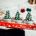 Mini Tree Shaped Unscented Candles - 3 pack