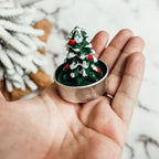 Mini Tree Shaped Unscented Candles - 3 pack