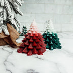 Tree Shaped Mini Candle — Select Your Color