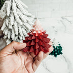 Tree Shaped Mini Candle — Select Your Color
