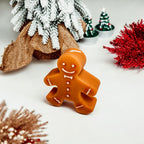 Gingerbread Man Candle