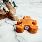 Gingerbread Man Candle