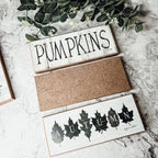 Handmade Wooden Autumn Sign