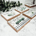 Handmade Wooden "Fall Harvest" Sign