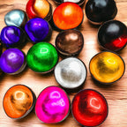 Handcrafted Coconut Rainbow Bowls — Select Your Color