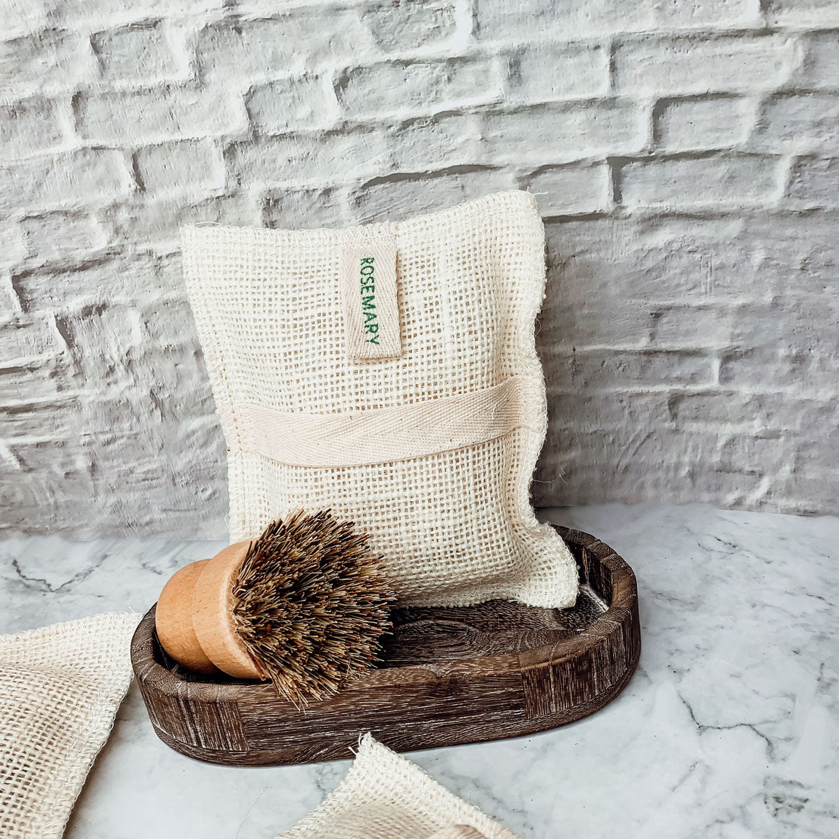 Soap Filled Exfoliant Bath Mitt — Select Your Essential Oil Infused Soap