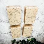 Poppy Seed Exfoliant-Olive-Sunflower Soap Bar