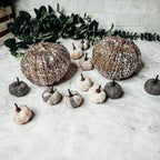 Glitter Sequin Decorative Pumpkin 4"