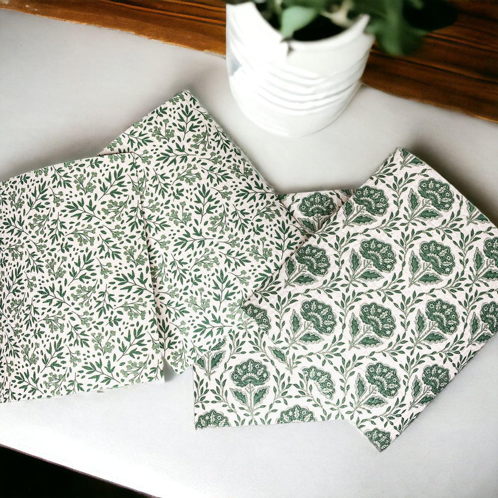 Summer Country Garden Multipurpose Biodegradable Eco Kitchen Cloth — Select Your Style