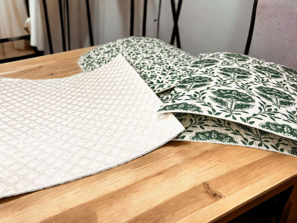 Summer Country Garden Multipurpose Biodegradable Eco Kitchen Cloth — Select Your Style