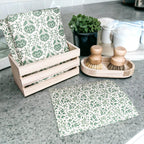 Summer Country Garden Multipurpose Biodegradable Eco Kitchen Cloth — Select Your Style