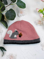 Squirrel Cashmere Hat - Baby — Select Your Color