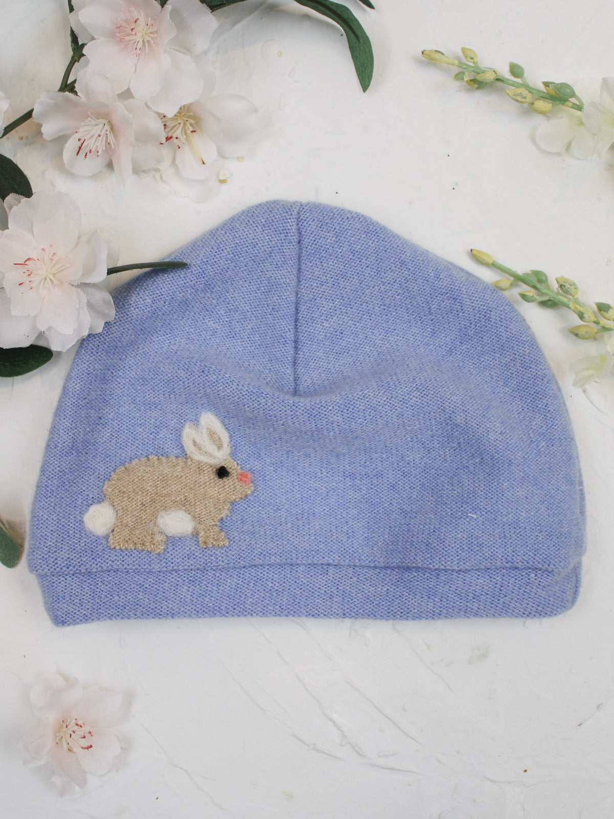 Bunny Cashmere Hat - Baby — Select Your Color