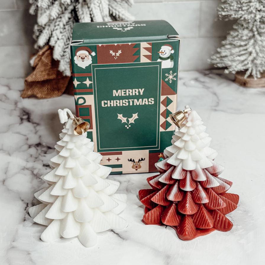 Tree Shaped Mini Candle — Select Your Color