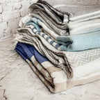 Haley Stripe XL Turkish Cotton Towel — Select Your Color