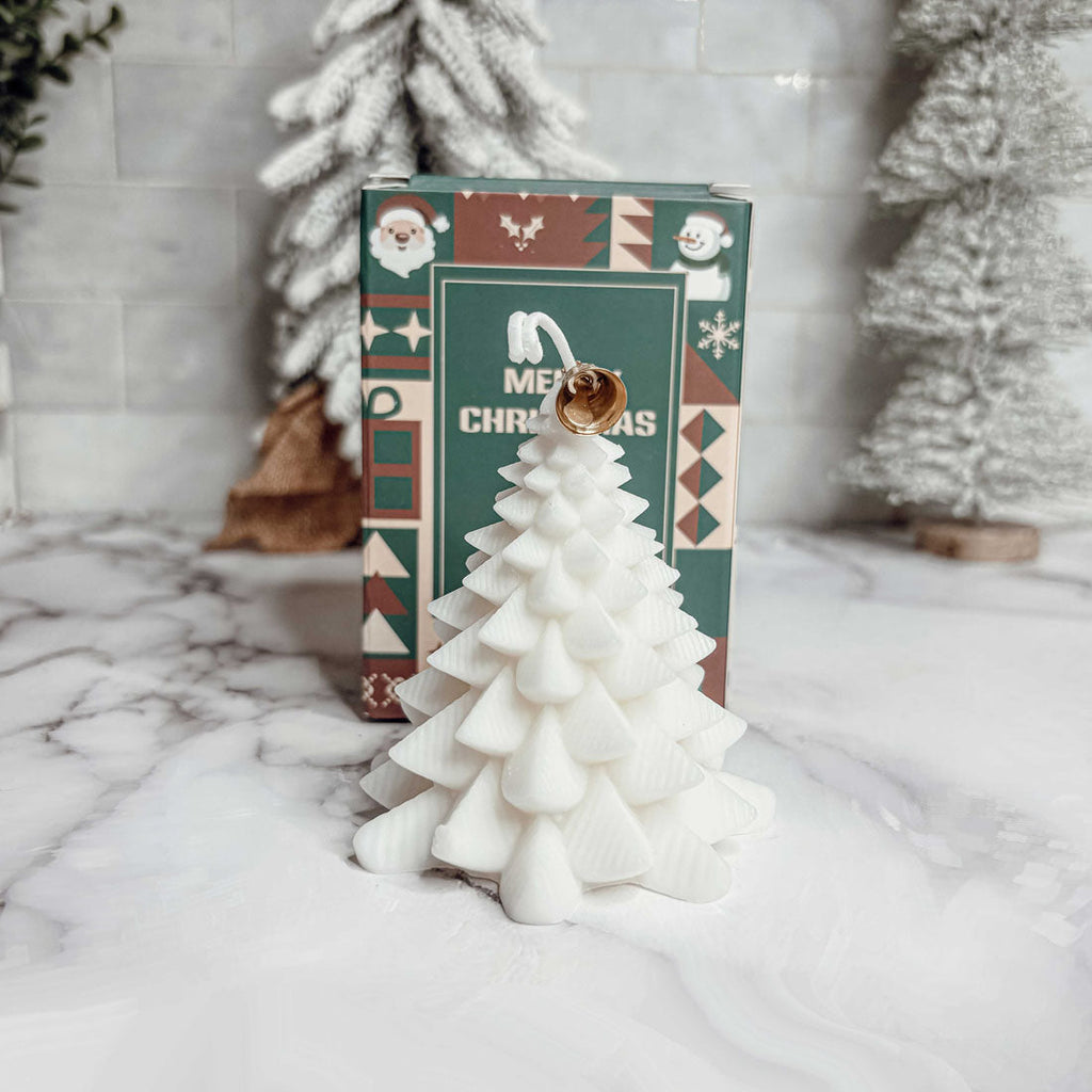 Tree Shaped Mini Candle — Select Your Color