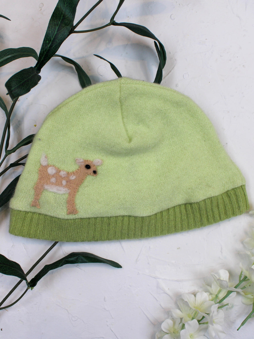 Fawn Cashmere Hat - Baby — Select Your Color