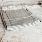 Haley Stripe XL Turkish Cotton Towel — Select Your Color