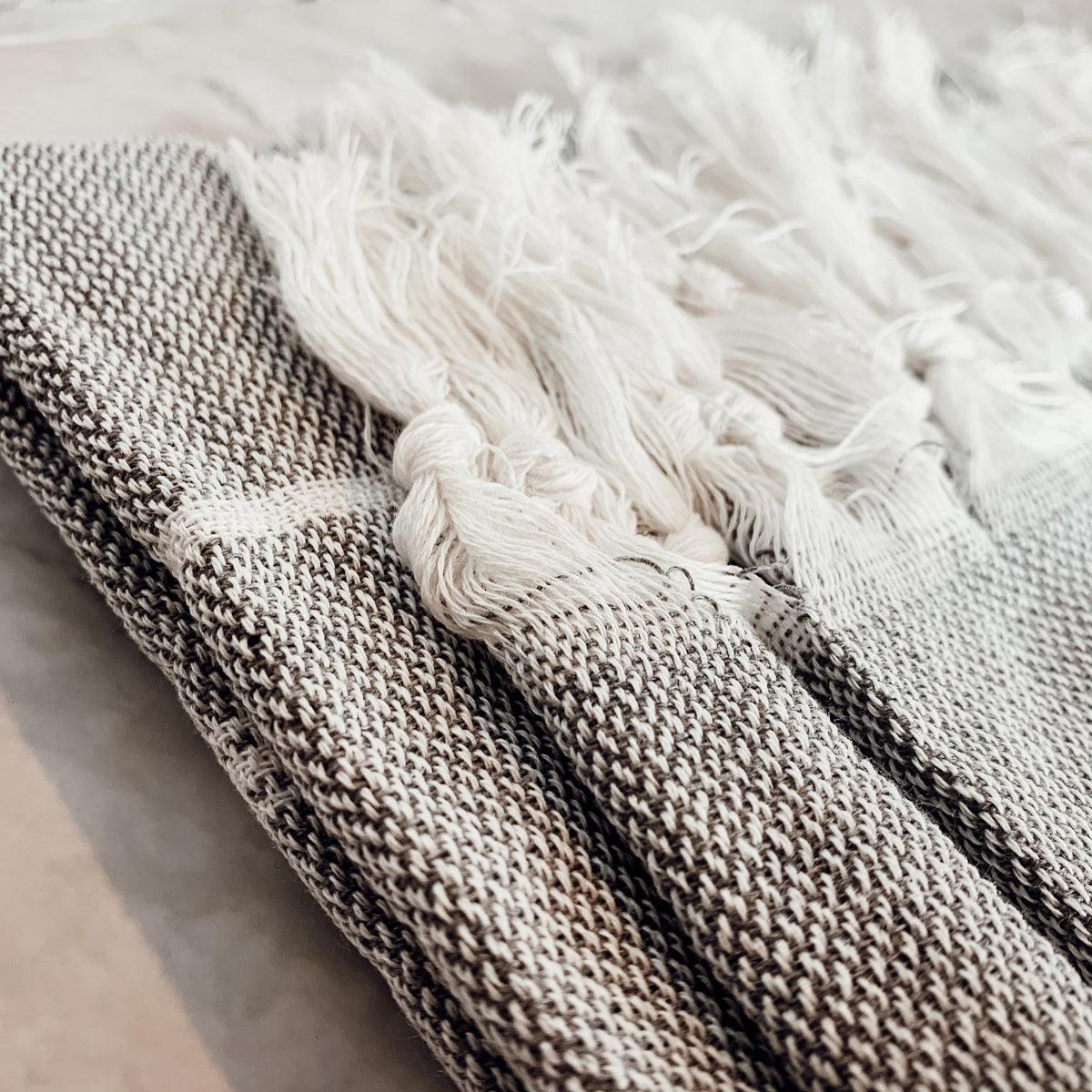 Haley Stripe XL Turkish Cotton Towel — Select Your Color