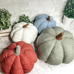 Handmade Plush Cotton Filled Blair Pumpkin — Select Your Color and Size