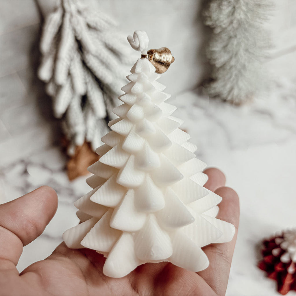 Tree Shaped Mini Candle — Select Your Color