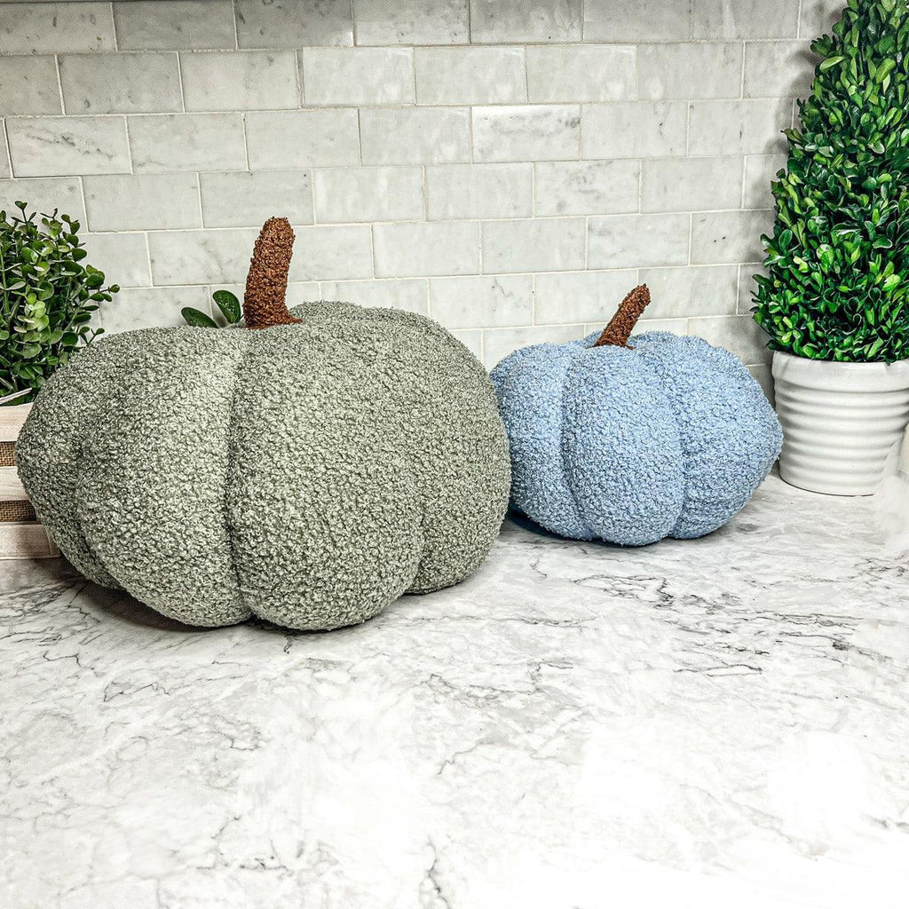 Handmade Plush Cotton Filled Blair Pumpkin — Select Your Color and Size