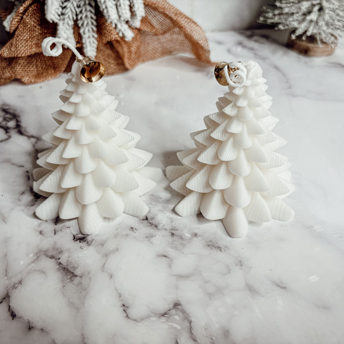 Tree Shaped Mini Candle — Select Your Color