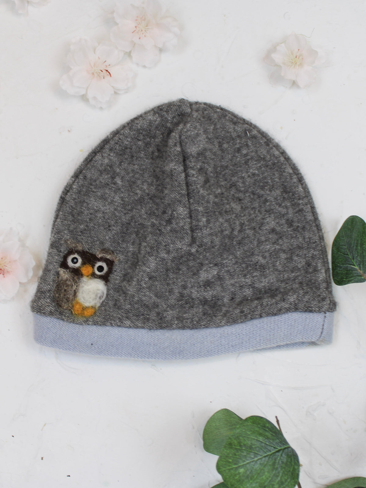 Owl Cashmere Hat - Toddler — Select Your Color