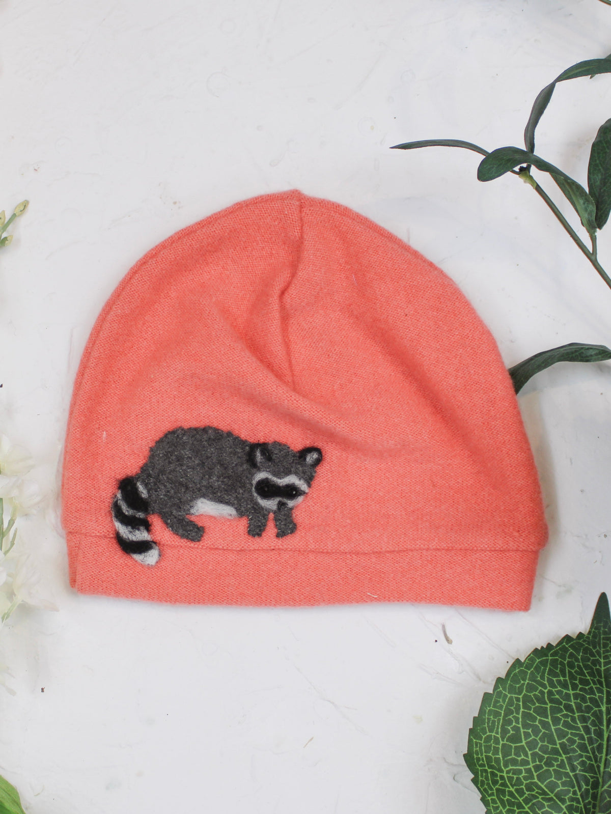 Raccoon Cashmere Hat - Toddler — Select Your Color