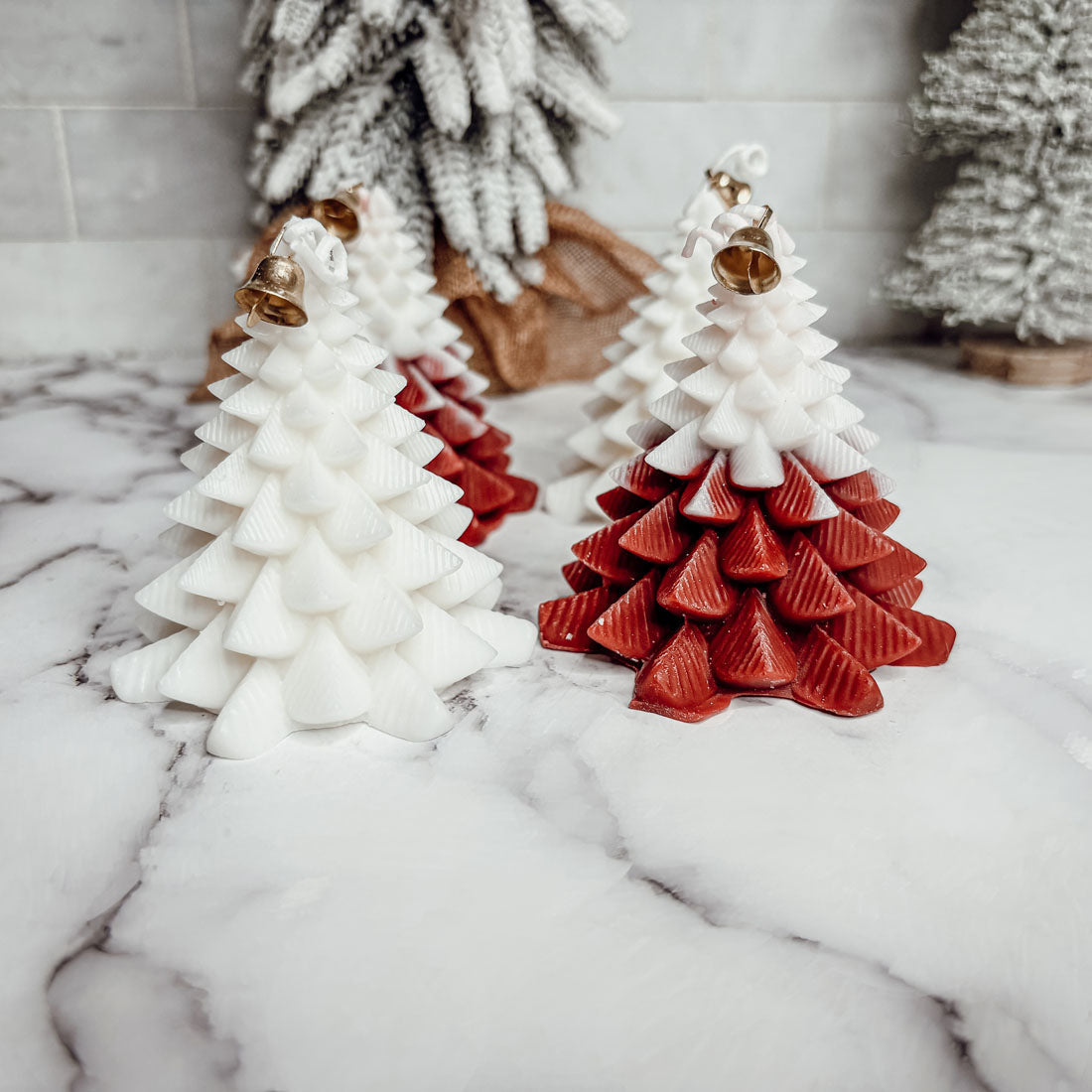Tree Shaped Mini Candle — Select Your Color