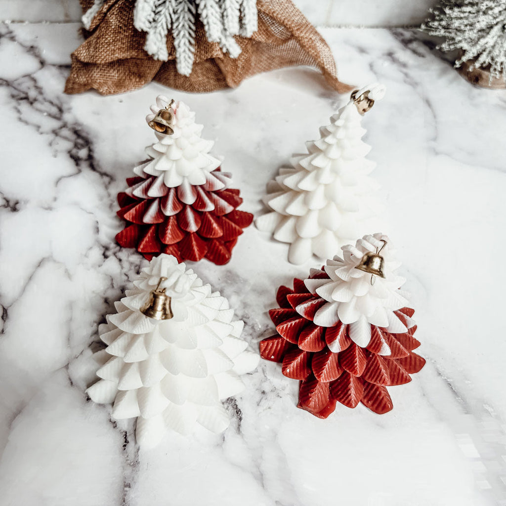 Tree Shaped Mini Candle — Select Your Color