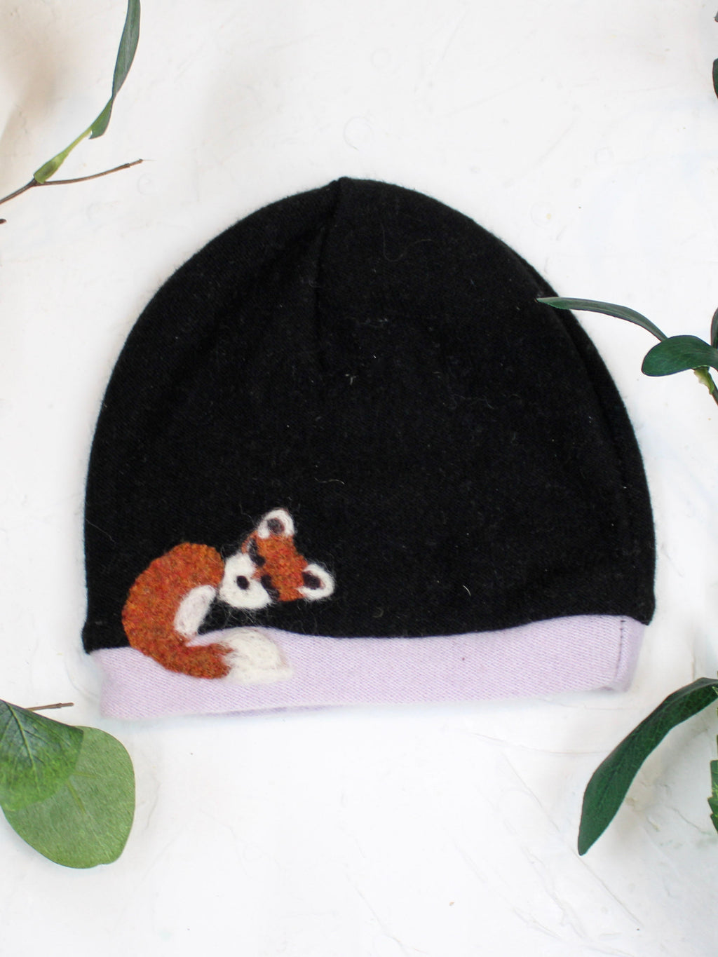 Sleeping Fox Cashmere Hat - Toddler — Select Your Color