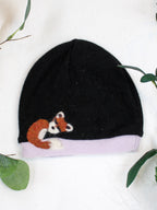 Sleeping Fox Cashmere Hat - Toddler — Select Your Color