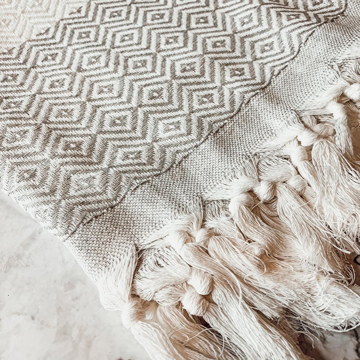 Haley Diamond XL Turkish Cotton Towel — Select Your Color