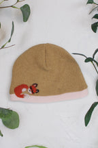 Sleeping Fox Cashmere Hat - Toddler — Select Your Color